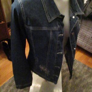 new with tags jean bay jean jacket deisgn forpetite  xlp